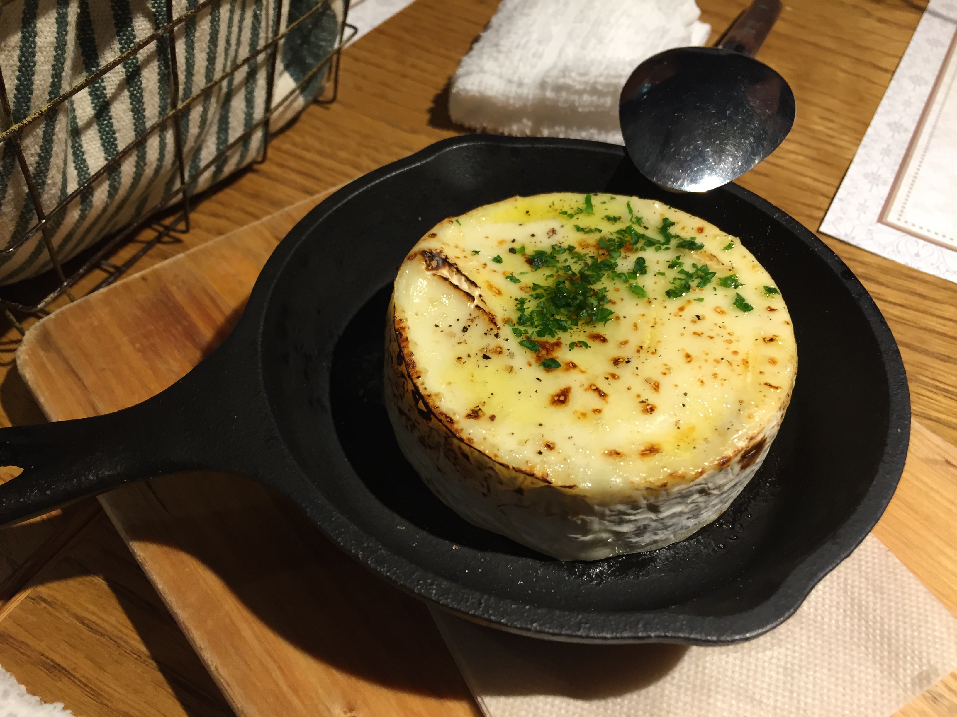 カマンベールチーズのオーブン焼き