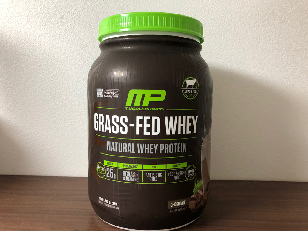 MusclePharm Natural, 牧草飼育ホエイプロテイン