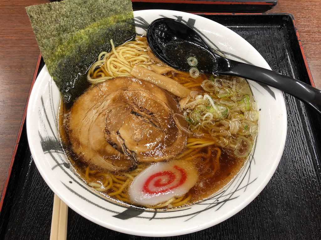 蓮田SAのラーメン