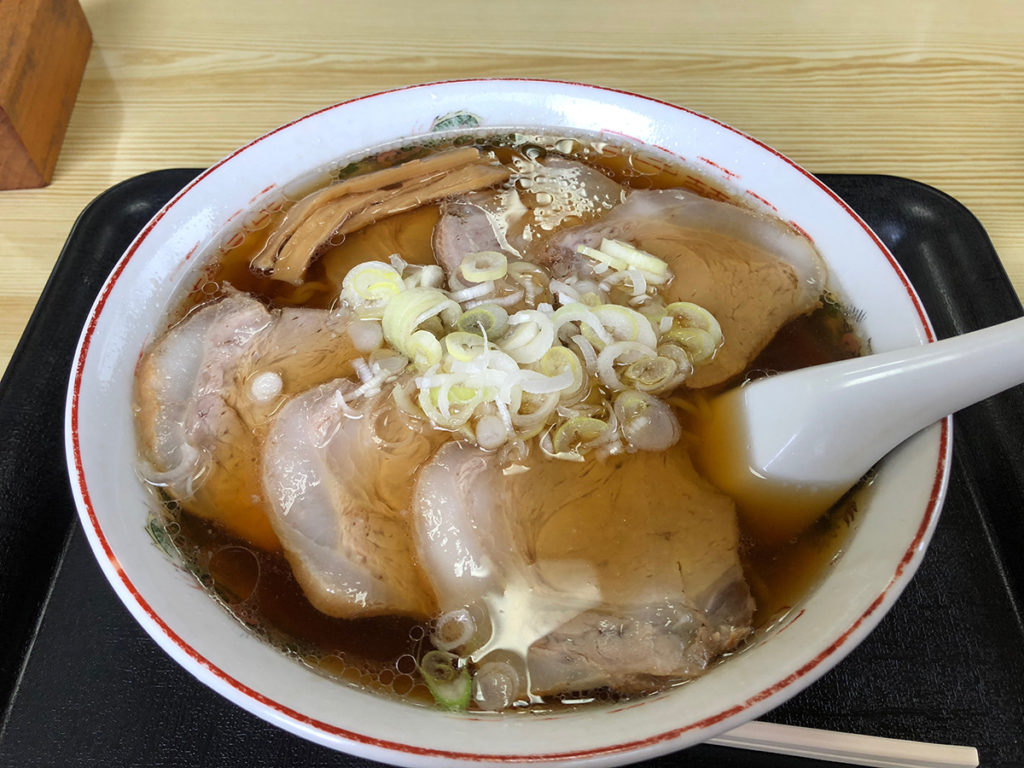 侍 醤油ラーメン