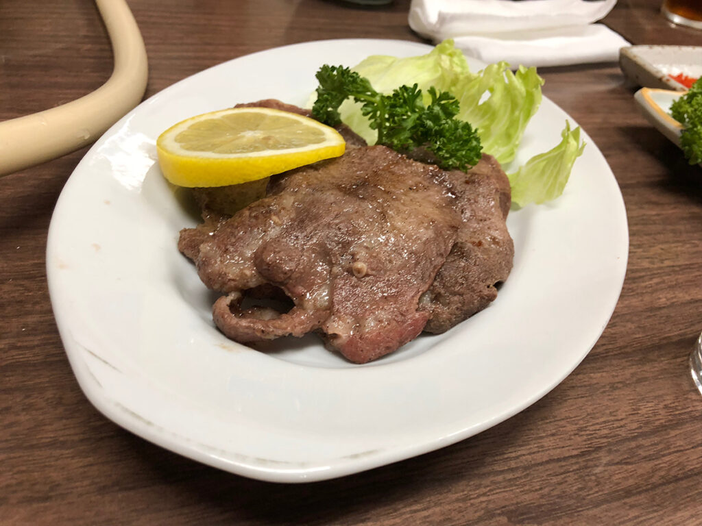 牛タン焼き